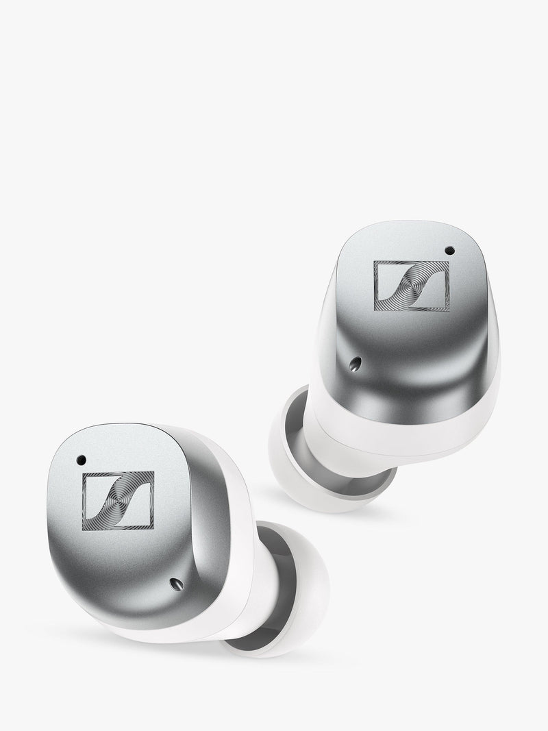 Sennheiser MOMENTUM True Wireless 4 white silver earbuds, UK version