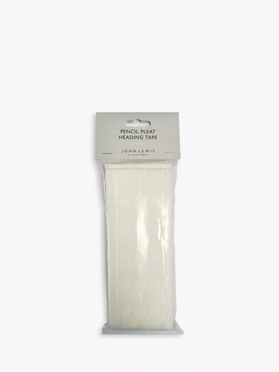 John Lewis John Lewis Pencil Pleat Heading Tape 75mm- Buy online at McGrocer