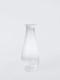 John Lewis ribbed glass carafe 725ml clear, imported from the UK