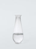 John Lewis ribbed glass carafe 725ml clear, imported from the UK