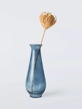 John Lewis John Lewis Ribbed Glass Carafe, Blue, 725ml- Buy online at McGrocer
