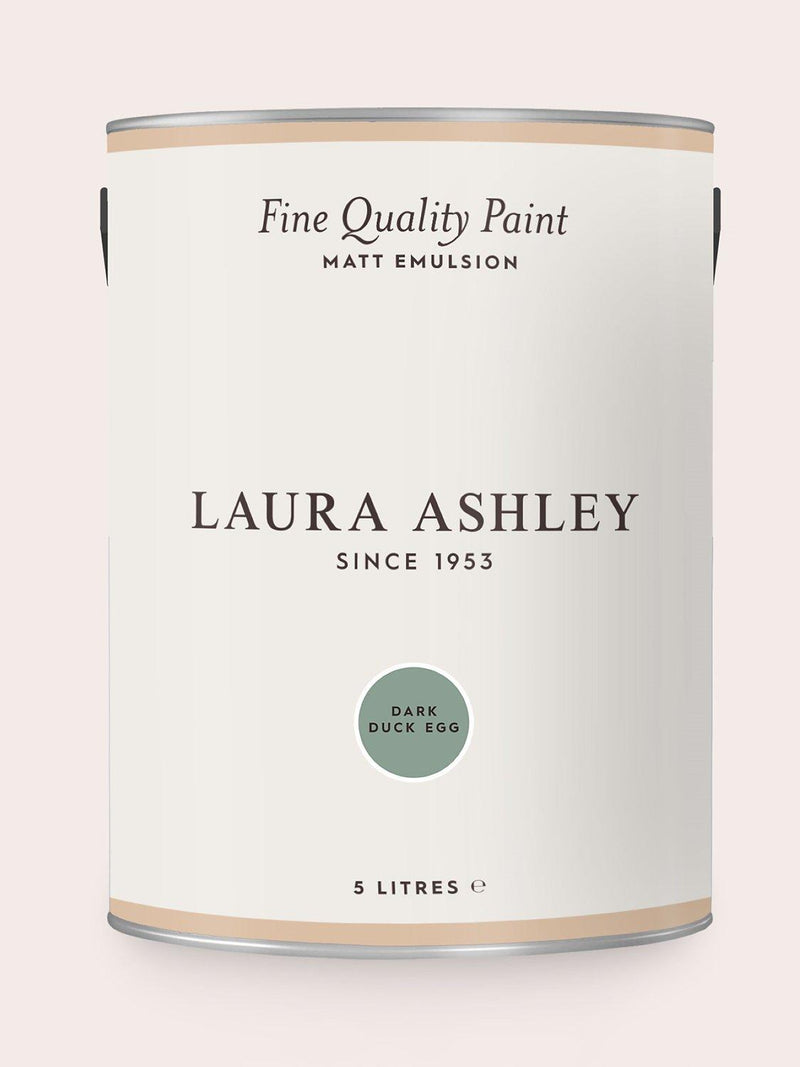 Laura Ashley matt emulsion paint Blues 5L, UK version