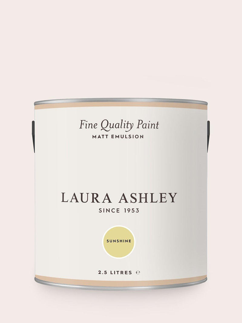 Laura Ashley Yellows matt emulsion paint 100ml, UK version