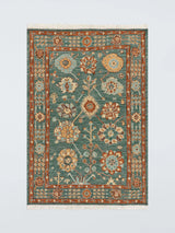 John Lewis John Lewis Sumak Suzani Hand Knotted Floral Wool Rich Rug 121 x 170cm- Buy online at McGrocer
