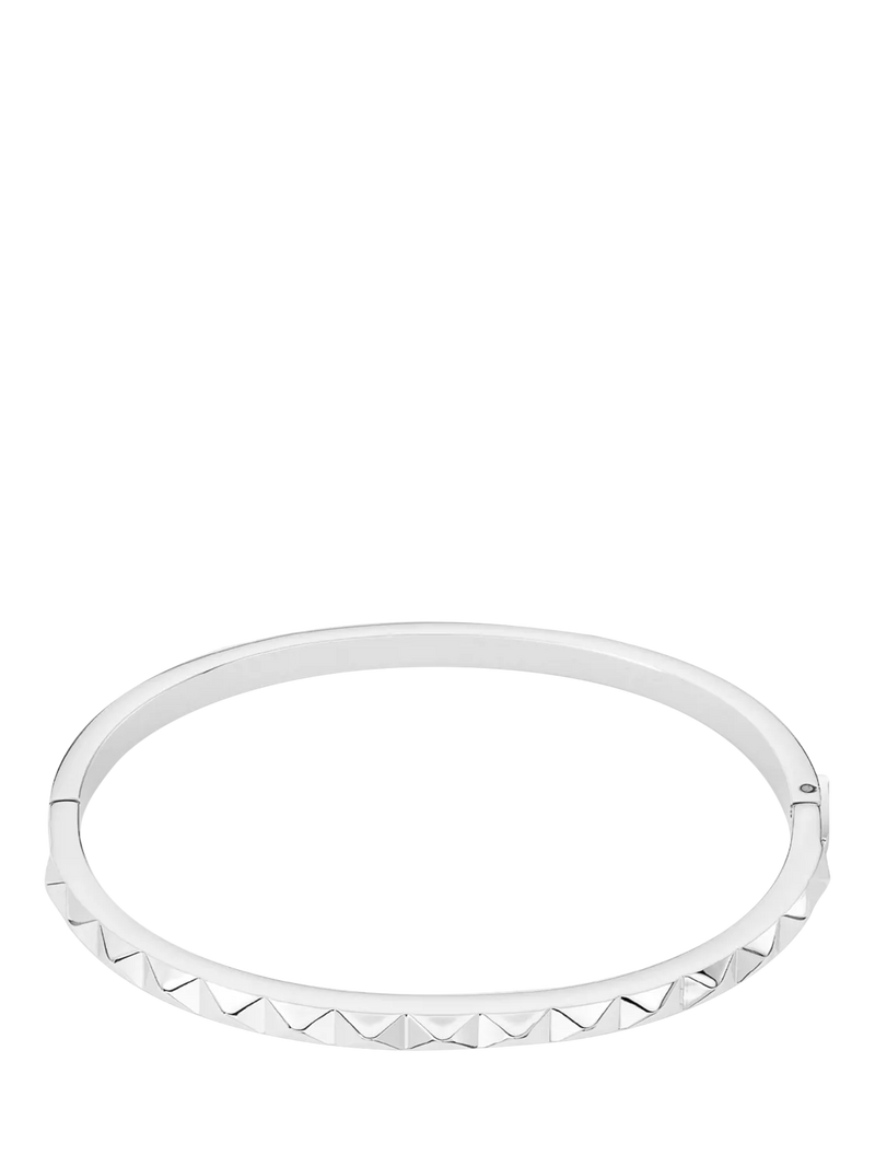 COEUR DE LION Armreif mit texturierter Klappschließe 17cm