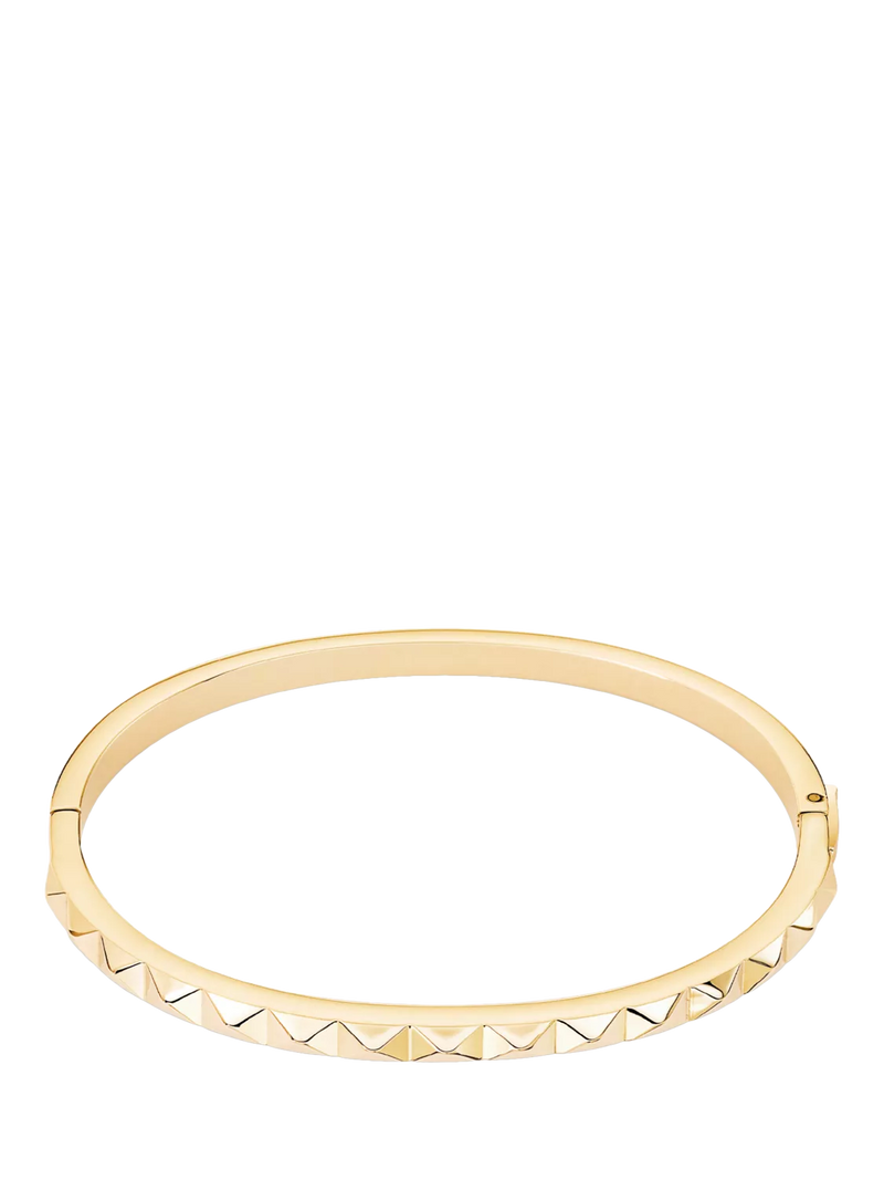 COEUR DE LION texturierter Klapparmreif 17cm, UK-Version