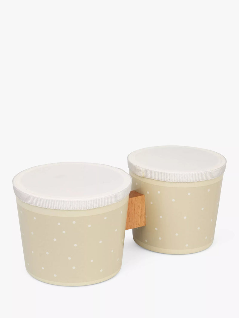 John Lewis toy bongo drums 26cm - British product