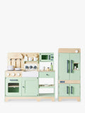 John Lewis deluxe wood toy kitchen with fridge freezer, UK version