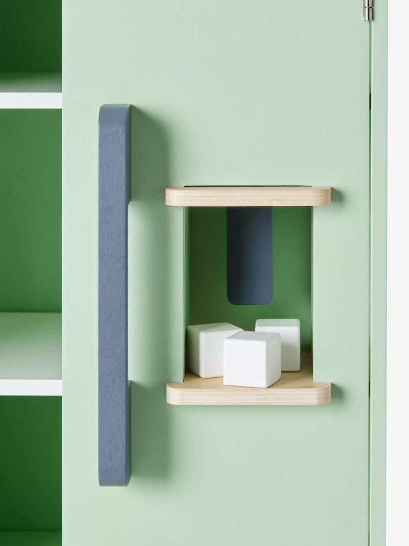 John Lewis deluxe wood toy kitchen with fridge freezer, UK version
