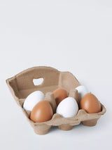 John Lewis John Lewis Play Wooden Eggs Role Play Toy Box of 6- Buy online at McGrocer
