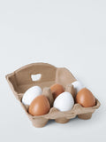 John Lewis Play Wooden Eggs Box of 6, UK version