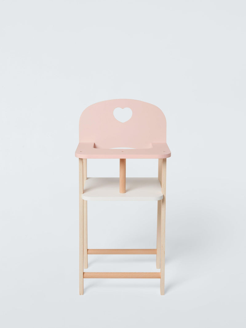 John Lewis wooden dolls' high chair, UK version