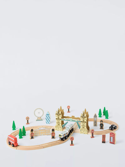 John Lewis John Lewis London Wooden Train Set- Buy online at McGrocer