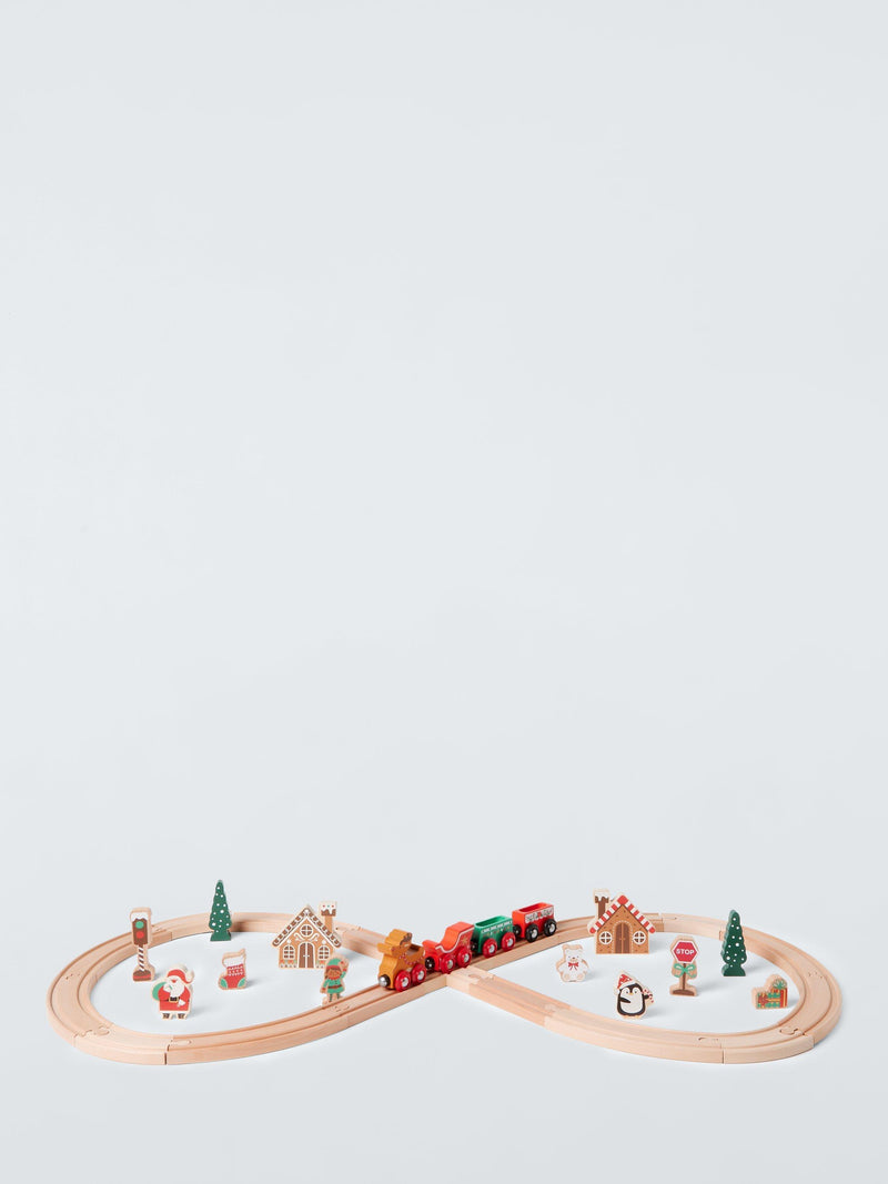 John Lewis Christmas wooden train set, UK version