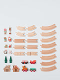 John Lewis Christmas wooden train set, UK version