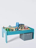 John Lewis wooden train table and track set FSC certified, UK version