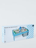 John Lewis wooden train table and track set FSC certified, UK version