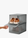Joseph Joseph ShoeCase grey two-pack - British product