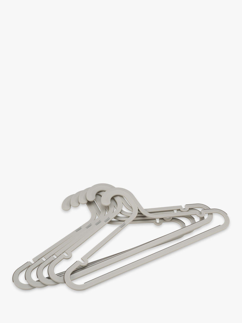 Joseph Joseph anti tangle hangers set of 5 ecru, imported from the UK