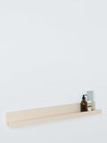 John Lewis Matt Lacquer floating shelf 91cm Greige, UK version