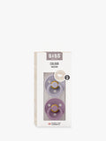 BIBS baby soothers Grey/Mauve Size 2 - British product