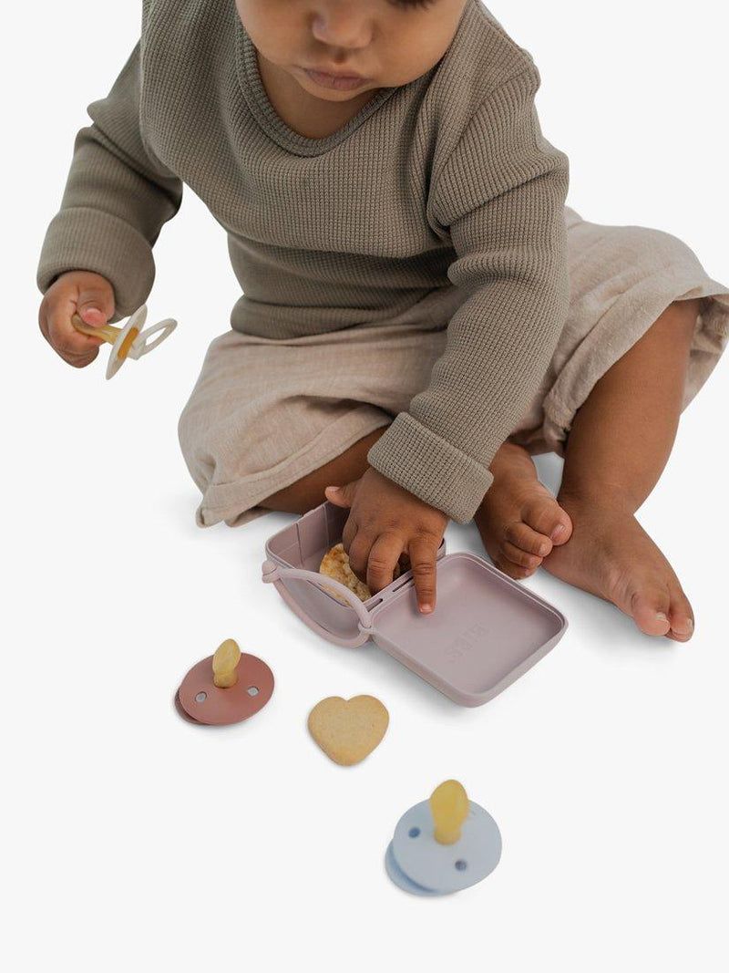 BIBS Pacifier Soother Box Ivory - British product