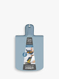 Joseph Joseph small plastic chopping board with foldable sides, set of 2, sky color, UK version