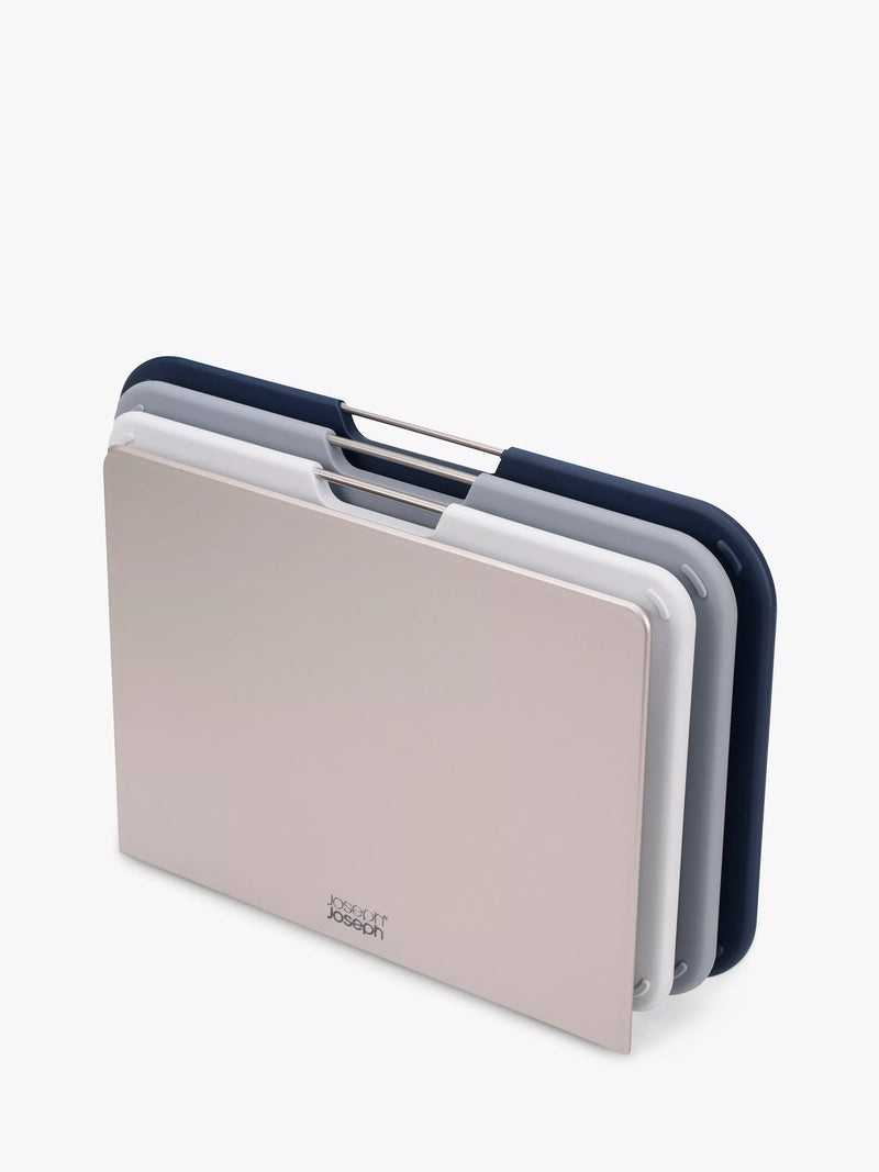 Joseph Joseph chopping board set of 3 in grey (British brand)