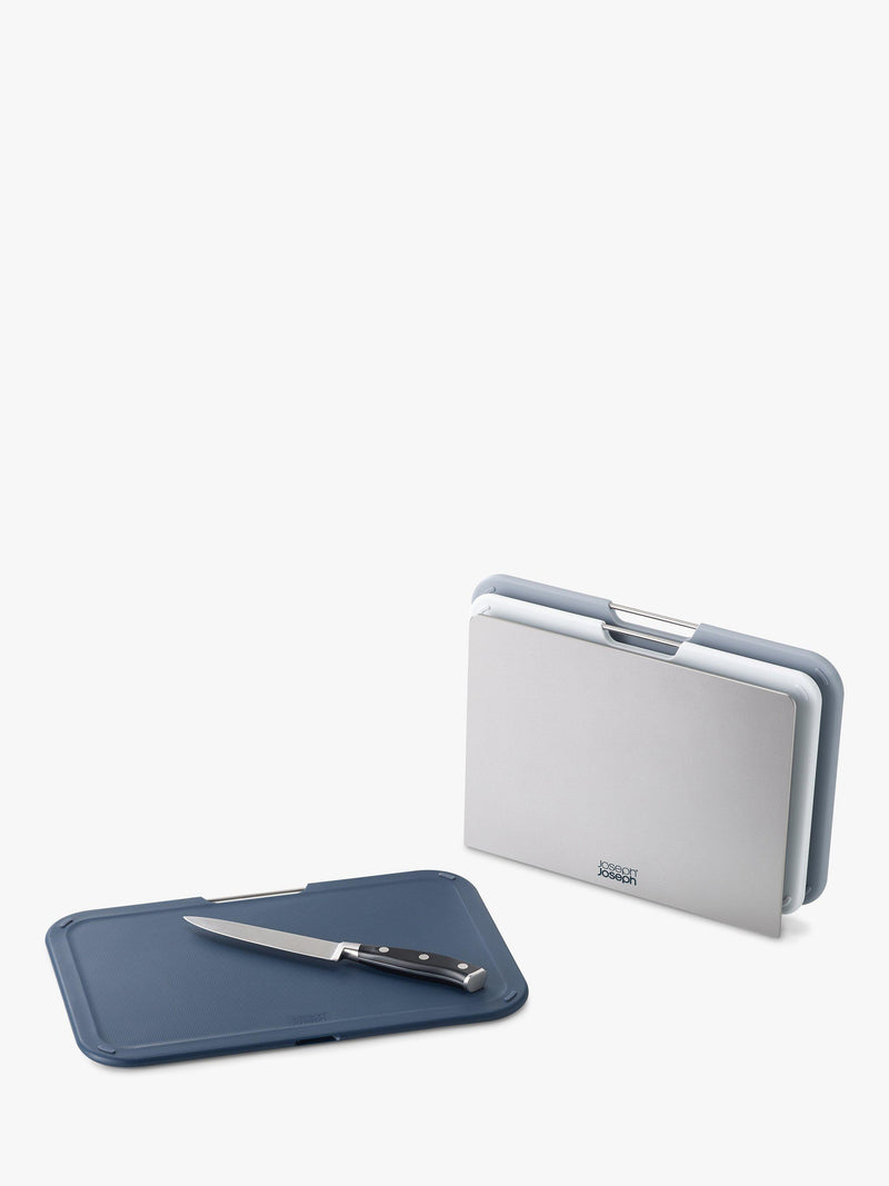 Joseph Joseph chopping board set of 3 in grey (British brand)