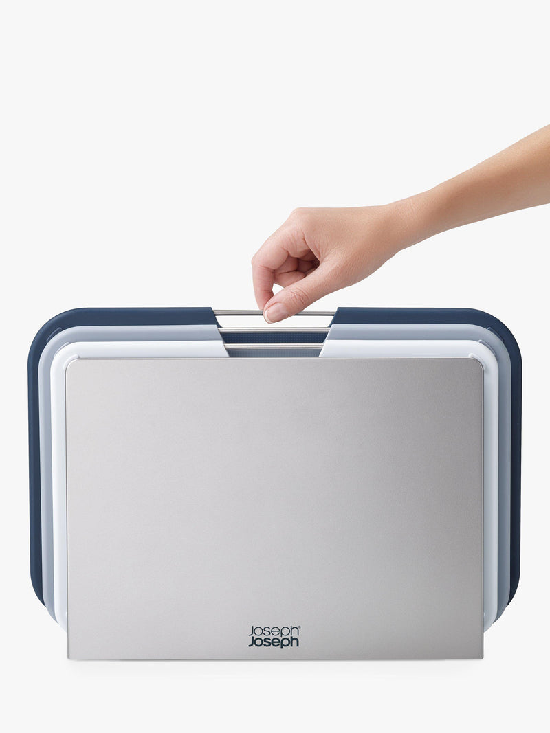 Joseph Joseph chopping board set of 3 in grey (British brand)