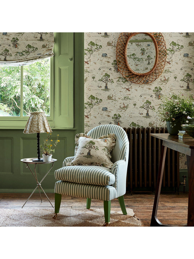 Sanderson Hundred Acre Wood wallpaper in Cashew (British brand)