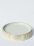 John Lewis two tone reactive glaze ceramic soap dish natural, UK version