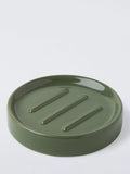 John Lewis Ceramic Soap Dish - Steel