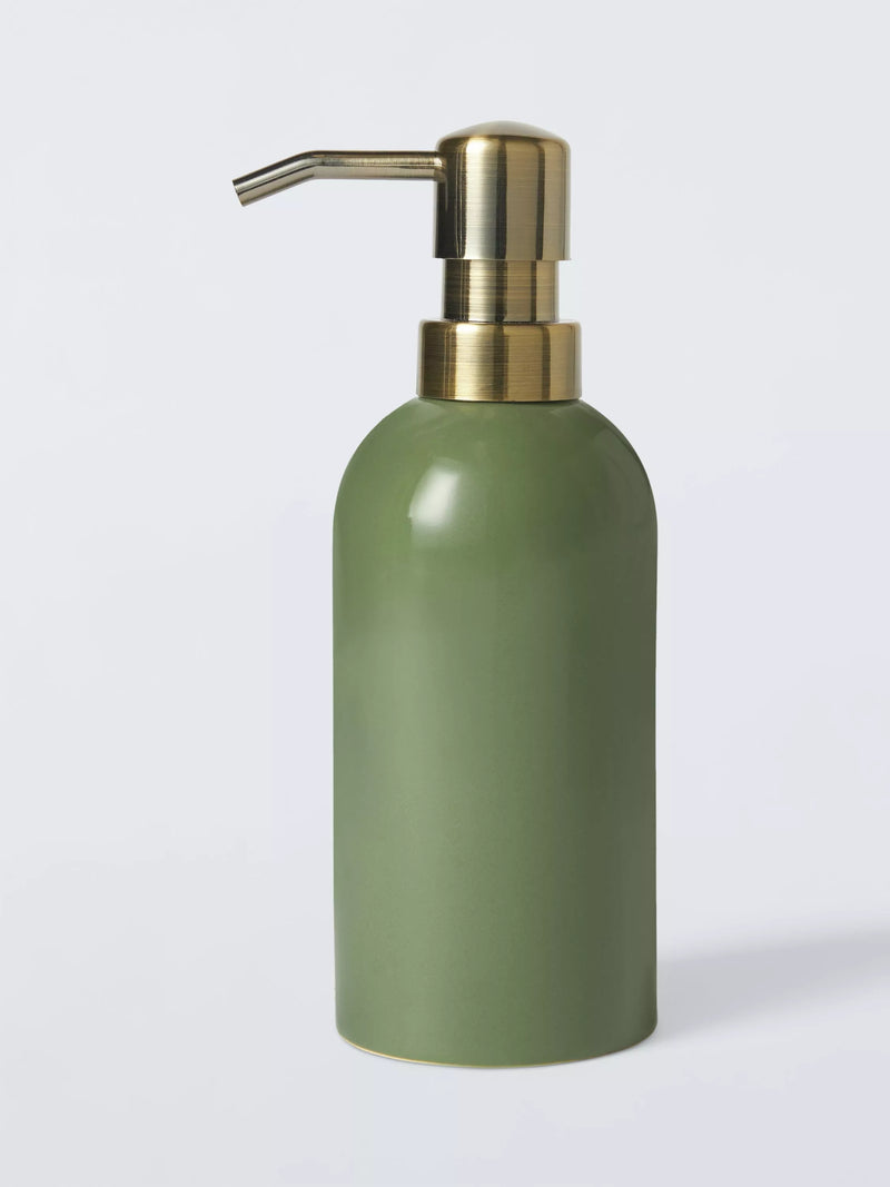 John Lewis Ceramic Soap Dispenser - Greige