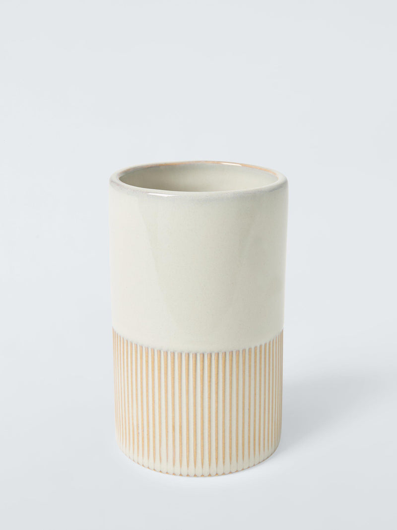 John Lewis reactive glaze two tone bathroom tumbler, UK version