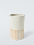 John Lewis reactive glaze two tone bathroom tumbler, UK version