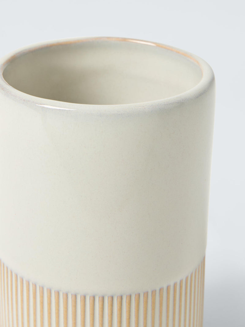 John Lewis reactive glaze two tone bathroom tumbler, UK version