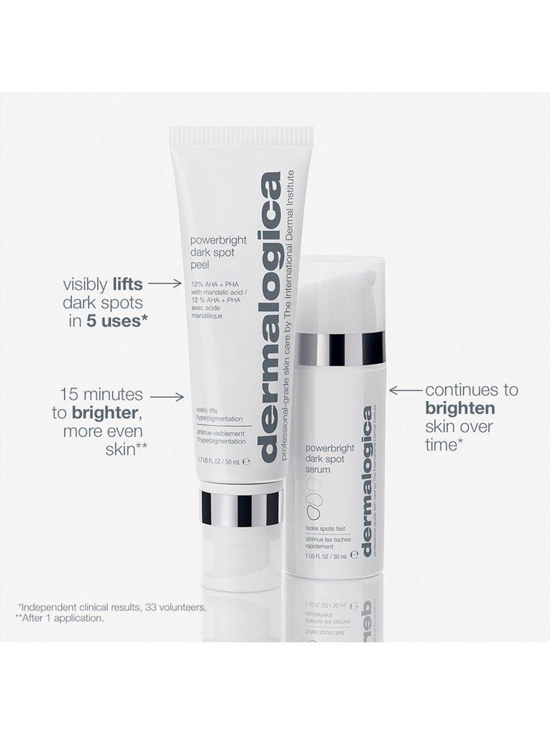 Dermalogica dark spot treatment system with serum and peel - British product