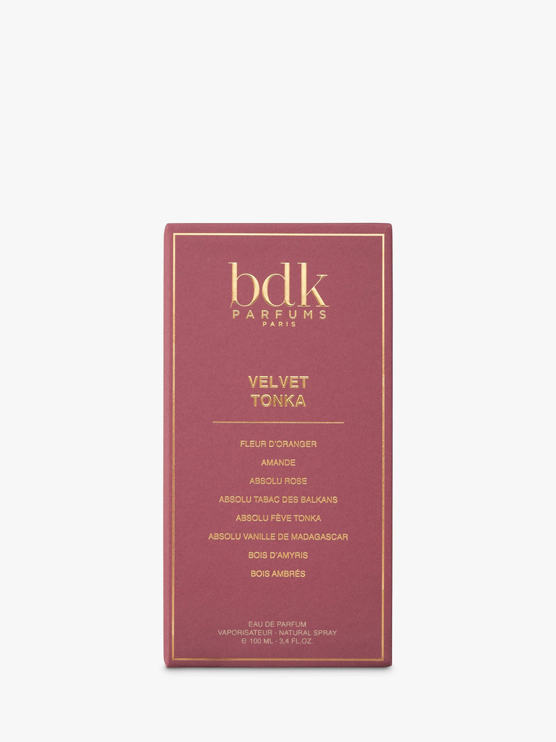 BDK Parfums Velvet Tonka Eau de Parfum 100ml - British product
