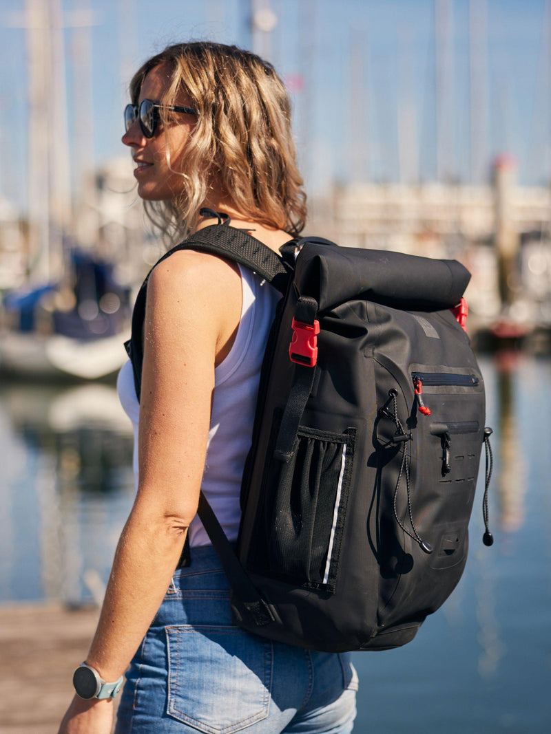 Red Adventure 30L Waterproof Backpack (British brand)