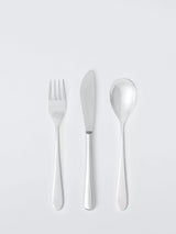 John Lewis John Lewis Luna Children's Stainless Steel Cutlery Set, 3 Piece- Buy online at McGrocer