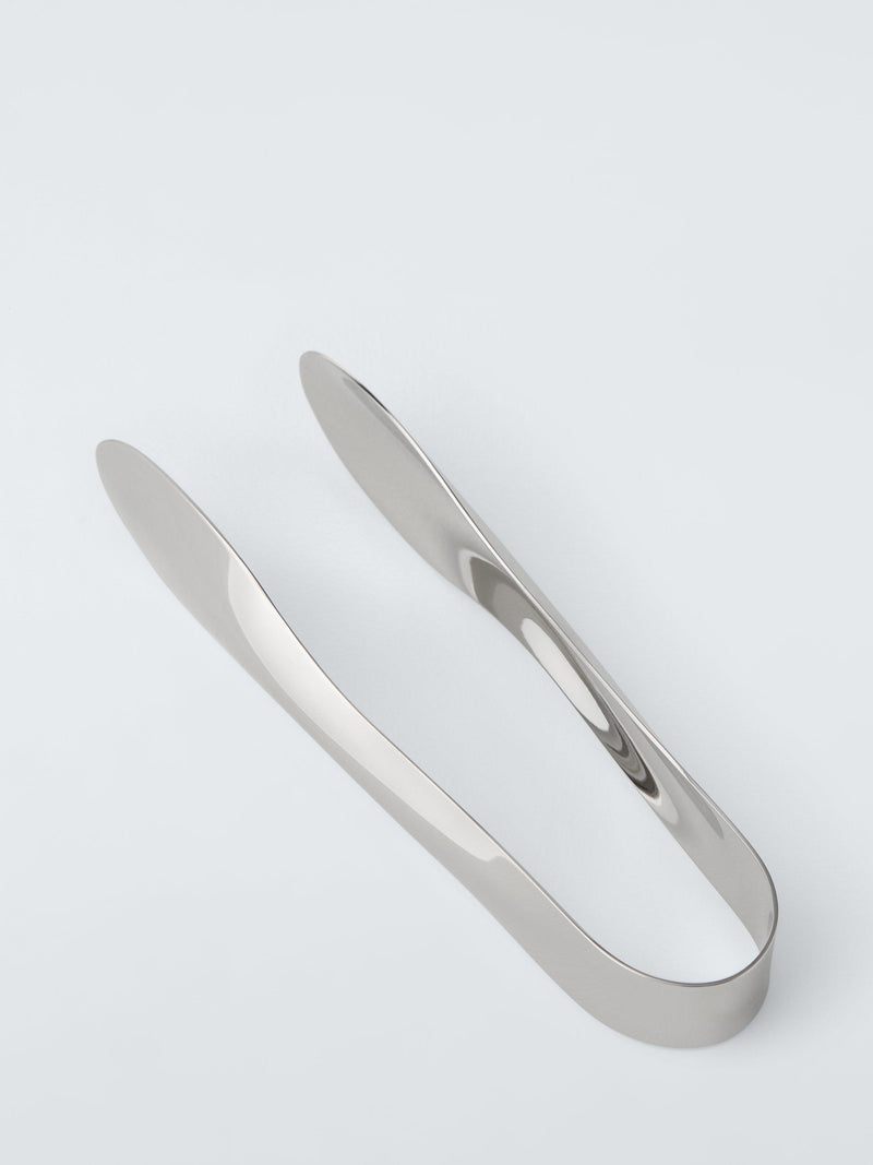John Lewis Luna stainless steel serving tongs - British product