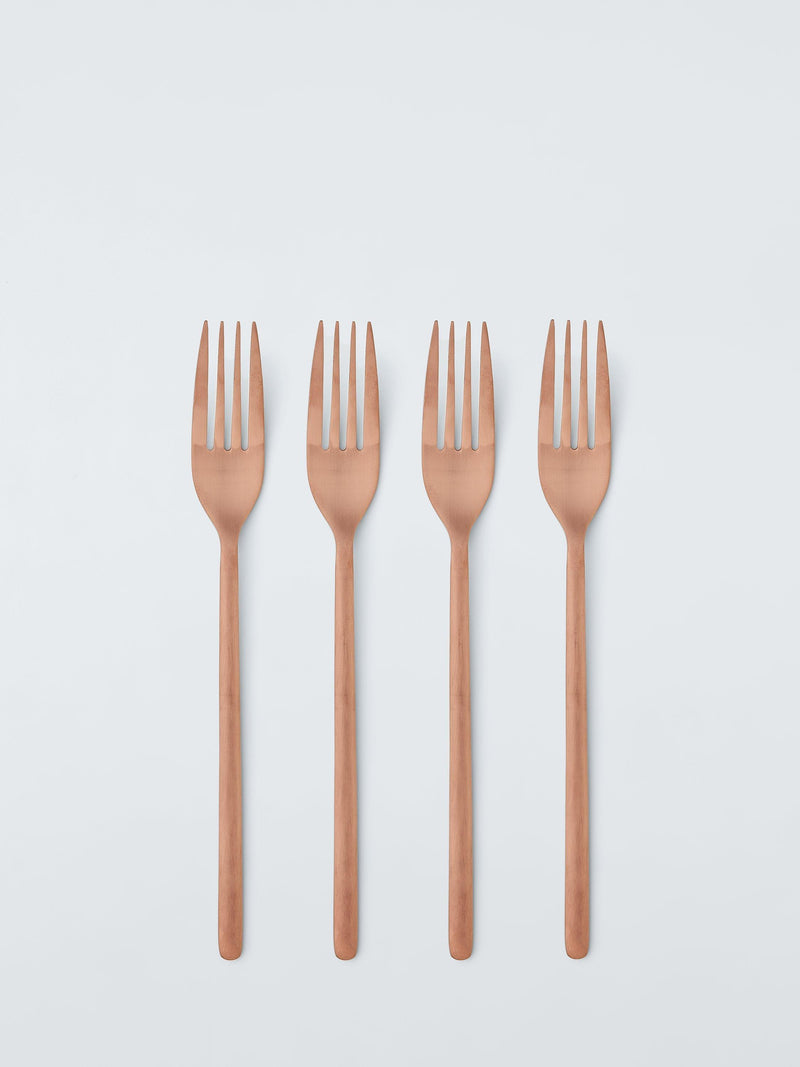 John Lewis copper cutlery set 16 pieces (British brand)
