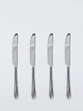 John Lewis Luna stainless steel table knives set of 4, imported from the UK