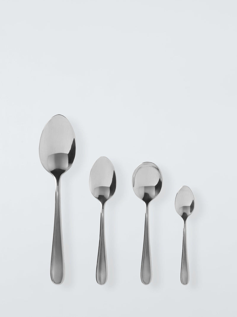 John Lewis Luna stainless steel cutlery set 44 piece, UK version