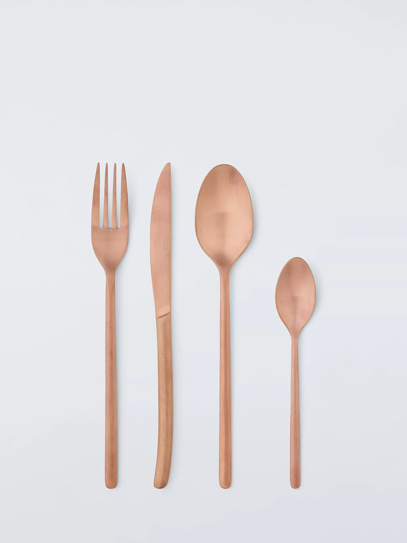 John Lewis 4-piece copper cutlery set, UK version