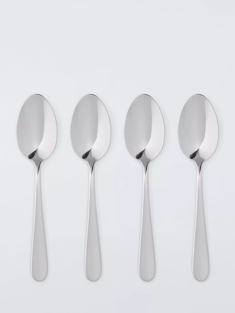 John Lewis Luna stainless steel table spoons set of 4 - British product