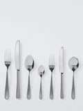 John Lewis Luna stainless steel cutlery set 56 pieces, imported from the UK