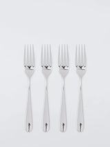 John Lewis John Lewis Luna Stainless Steel Dessert Forks, Set of 4- Buy online at McGrocer