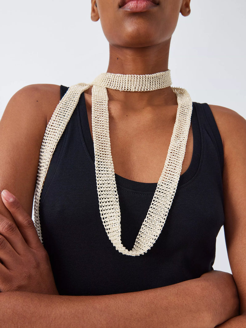 John Lewis beaded scarf 183cm - British product